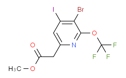 AM22514 | 1806219-95-3 | Methyl 3-bromo-4-iodo-2-(trifluoromethoxy)pyridine-6-acetate