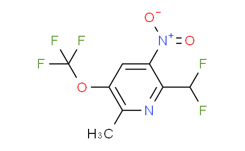 AM225143 | 1806761-76-1 | 2-(Difluoromethyl)-6-methyl-3-nitro-5-(trifluoromethoxy)pyridine