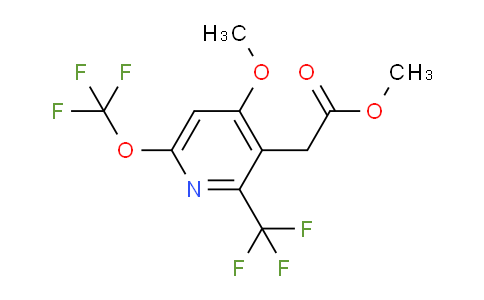 AM225150 | 1806745-82-3 | Methyl 4-methoxy-6-(trifluoromethoxy)-2-(trifluoromethyl)pyridine-3-acetate
