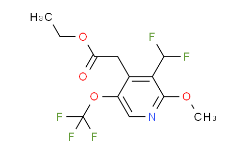 AM225156 | 1806027-75-7 | Ethyl 3-(difluoromethyl)-2-methoxy-5-(trifluoromethoxy)pyridine-4-acetate