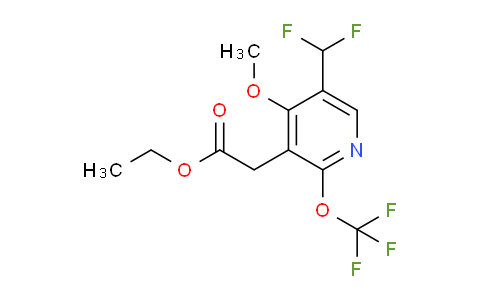 AM225157 | 1804955-02-9 | Ethyl 5-(difluoromethyl)-4-methoxy-2-(trifluoromethoxy)pyridine-3-acetate