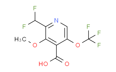 AM225165 | 1805099-73-3 | 2-(Difluoromethyl)-3-methoxy-5-(trifluoromethoxy)pyridine-4-carboxylic acid