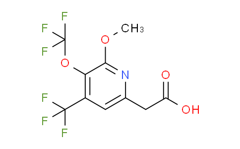 AM225168 | 1806769-69-6 | 2-Methoxy-3-(trifluoromethoxy)-4-(trifluoromethyl)pyridine-6-acetic acid