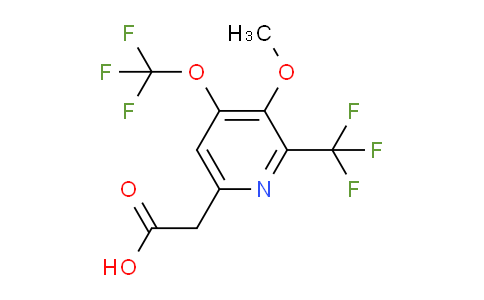 AM225170 | 1805074-49-0 | 3-Methoxy-4-(trifluoromethoxy)-2-(trifluoromethyl)pyridine-6-acetic acid