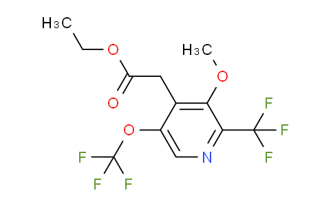 AM225175 | 1804648-55-2 | Ethyl 3-methoxy-5-(trifluoromethoxy)-2-(trifluoromethyl)pyridine-4-acetate