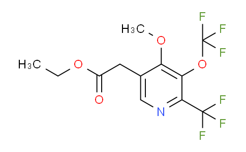 AM225176 | 1805098-12-7 | Ethyl 4-methoxy-3-(trifluoromethoxy)-2-(trifluoromethyl)pyridine-5-acetate