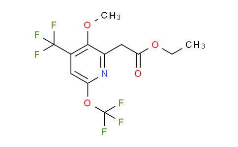 AM225177 | 1806175-00-7 | Ethyl 3-methoxy-6-(trifluoromethoxy)-4-(trifluoromethyl)pyridine-2-acetate