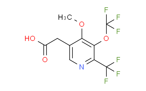 AM225178 | 1806753-95-6 | 4-Methoxy-3-(trifluoromethoxy)-2-(trifluoromethyl)pyridine-5-acetic acid