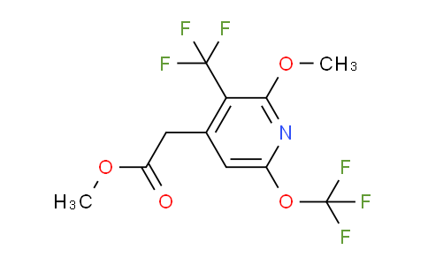 AM225180 | 1805103-07-4 | Methyl 2-methoxy-6-(trifluoromethoxy)-3-(trifluoromethyl)pyridine-4-acetate