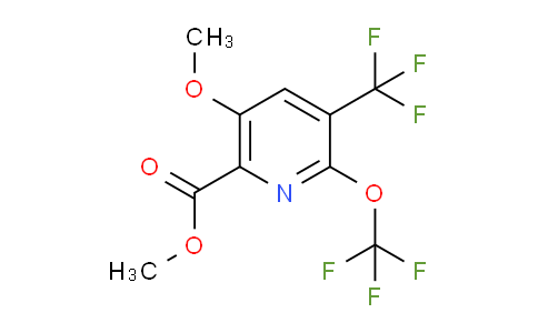 AM225185 | 1806007-47-5 | Methyl 5-methoxy-2-(trifluoromethoxy)-3-(trifluoromethyl)pyridine-6-carboxylate