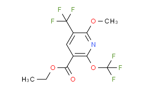 AM225188 | 1804947-33-8 | Ethyl 2-methoxy-6-(trifluoromethoxy)-3-(trifluoromethyl)pyridine-5-carboxylate