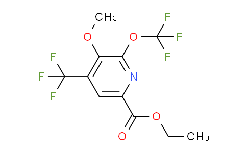 AM225189 | 1804483-66-6 | Ethyl 3-methoxy-2-(trifluoromethoxy)-4-(trifluoromethyl)pyridine-6-carboxylate