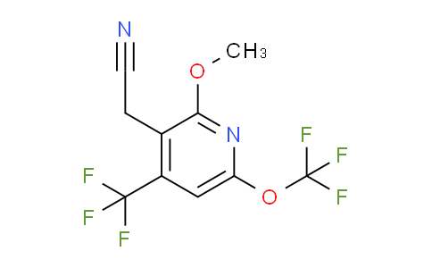 AM225201 | 1806760-04-2 | 2-Methoxy-6-(trifluoromethoxy)-4-(trifluoromethyl)pyridine-3-acetonitrile