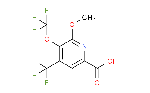 AM225202 | 1806004-72-7 | 2-Methoxy-3-(trifluoromethoxy)-4-(trifluoromethyl)pyridine-6-carboxylic acid