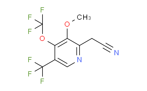 AM225204 | 1806260-00-3 | 3-Methoxy-4-(trifluoromethoxy)-5-(trifluoromethyl)pyridine-2-acetonitrile