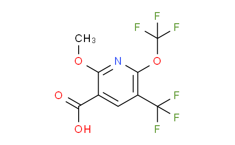 AM225207 | 1806769-21-0 | 2-Methoxy-6-(trifluoromethoxy)-5-(trifluoromethyl)pyridine-3-carboxylic acid