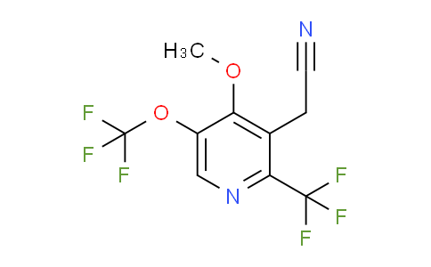 AM225208 | 1805099-62-0 | 4-Methoxy-5-(trifluoromethoxy)-2-(trifluoromethyl)pyridine-3-acetonitrile