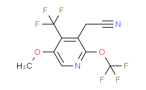 AM225209 | 1806767-46-3 | 5-Methoxy-2-(trifluoromethoxy)-4-(trifluoromethyl)pyridine-3-acetonitrile