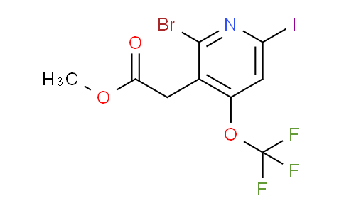 AM22521 | 1806216-61-4 | Methyl 2-bromo-6-iodo-4-(trifluoromethoxy)pyridine-3-acetate