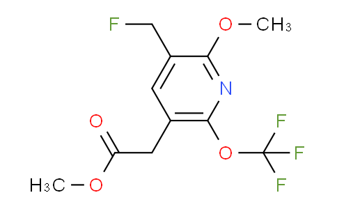AM225211 | 1806753-46-7 | Methyl 3-(fluoromethyl)-2-methoxy-6-(trifluoromethoxy)pyridine-5-acetate