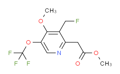AM225212 | 1804474-42-7 | Methyl 3-(fluoromethyl)-4-methoxy-5-(trifluoromethoxy)pyridine-2-acetate