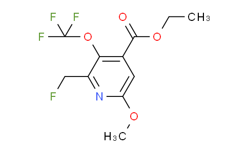AM225215 | 1806756-62-6 | Ethyl 2-(fluoromethyl)-6-methoxy-3-(trifluoromethoxy)pyridine-4-carboxylate