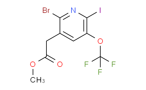 AM22522 | 1803675-64-0 | Methyl 2-bromo-6-iodo-5-(trifluoromethoxy)pyridine-3-acetate