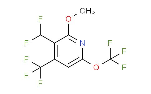 3-(Difluoromethyl)-2-methoxy-6-(trifluoromethoxy)-4-(trifluoromethyl)pyridine