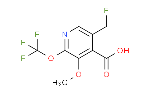 5-(Fluoromethyl)-3-methoxy-2-(trifluoromethoxy)pyridine-4-carboxylic acid