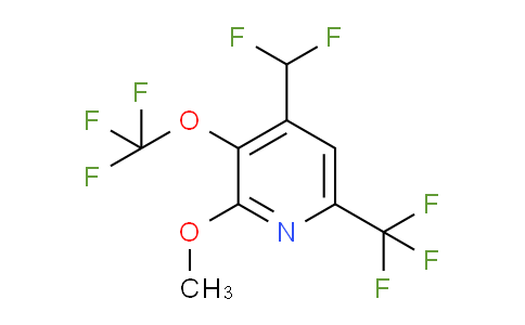 4-(Difluoromethyl)-2-methoxy-3-(trifluoromethoxy)-6-(trifluoromethyl)pyridine
