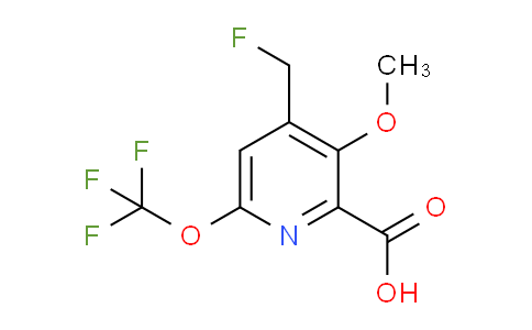 AM225226 | 1806756-26-2 | 4-(Fluoromethyl)-3-methoxy-6-(trifluoromethoxy)pyridine-2-carboxylic acid