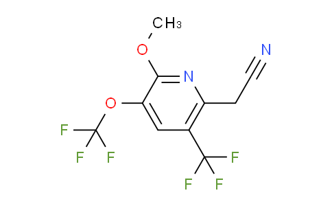 AM225229 | 1804482-42-5 | 2-Methoxy-3-(trifluoromethoxy)-5-(trifluoromethyl)pyridine-6-acetonitrile
