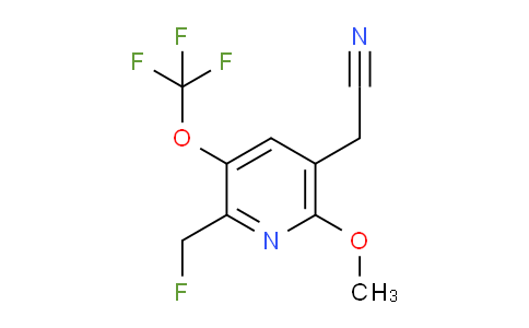 AM225239 | 1806771-53-8 | 2-(Fluoromethyl)-6-methoxy-3-(trifluoromethoxy)pyridine-5-acetonitrile