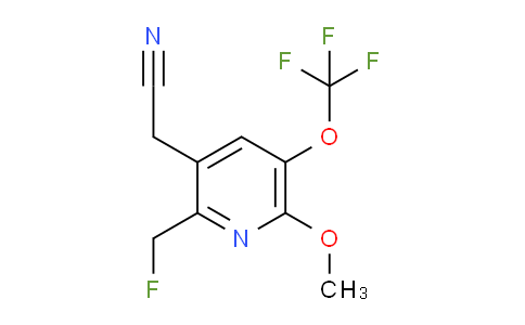 AM225240 | 1806157-47-0 | 2-(Fluoromethyl)-6-methoxy-5-(trifluoromethoxy)pyridine-3-acetonitrile