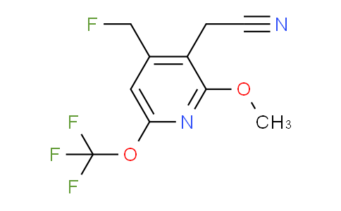AM225241 | 1806747-90-9 | 4-(Fluoromethyl)-2-methoxy-6-(trifluoromethoxy)pyridine-3-acetonitrile