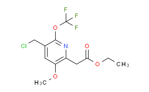 AM225242 | 1806747-98-7 | Ethyl 3-(chloromethyl)-5-methoxy-2-(trifluoromethoxy)pyridine-6-acetate