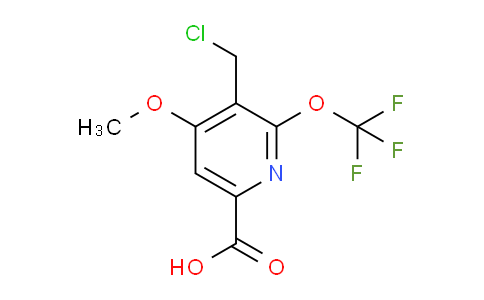 AM225257 | 1806186-45-7 | 3-(Chloromethyl)-4-methoxy-2-(trifluoromethoxy)pyridine-6-carboxylic acid