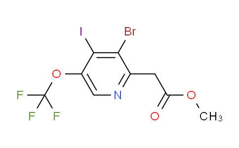 AM22526 | 1803675-73-1 | Methyl 3-bromo-4-iodo-5-(trifluoromethoxy)pyridine-2-acetate