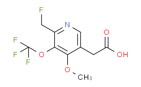 AM225264 | 1804760-15-3 | 2-(Fluoromethyl)-4-methoxy-3-(trifluoromethoxy)pyridine-5-acetic acid