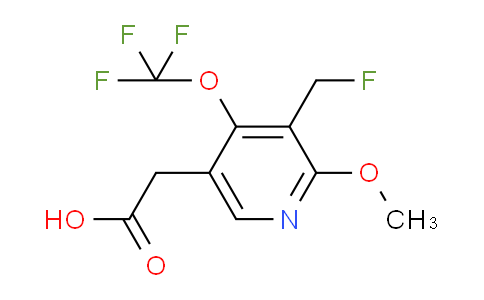 AM225266 | 1804929-50-7 | 3-(Fluoromethyl)-2-methoxy-4-(trifluoromethoxy)pyridine-5-acetic acid
