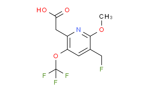 AM225267 | 1806757-89-0 | 3-(Fluoromethyl)-2-methoxy-5-(trifluoromethoxy)pyridine-6-acetic acid