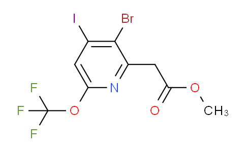 AM22527 | 1804621-57-5 | Methyl 3-bromo-4-iodo-6-(trifluoromethoxy)pyridine-2-acetate