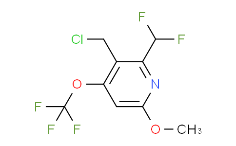 AM225270 | 1805217-01-9 | 3-(Chloromethyl)-2-(difluoromethyl)-6-methoxy-4-(trifluoromethoxy)pyridine