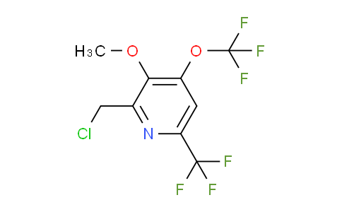 AM225272 | 1806753-69-4 | 2-(Chloromethyl)-3-methoxy-4-(trifluoromethoxy)-6-(trifluoromethyl)pyridine
