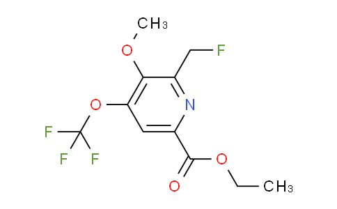 AM225275 | 1806750-03-7 | Ethyl 2-(fluoromethyl)-3-methoxy-4-(trifluoromethoxy)pyridine-6-carboxylate