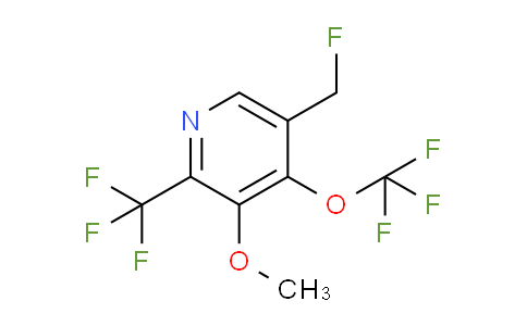 5-(Fluoromethyl)-3-methoxy-4-(trifluoromethoxy)-2-(trifluoromethyl)pyridine
