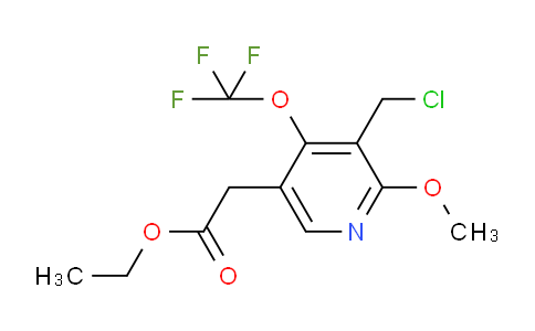 AM225288 | 1806747-39-6 | Ethyl 3-(chloromethyl)-2-methoxy-4-(trifluoromethoxy)pyridine-5-acetate