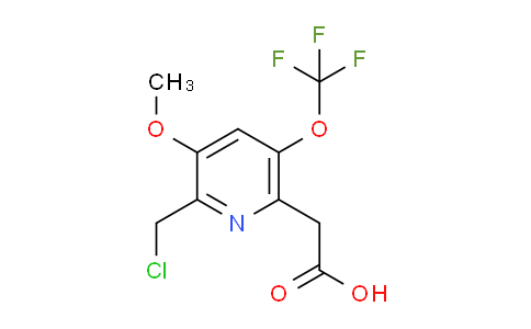 AM225289 | 1806155-56-5 | 2-(Chloromethyl)-3-methoxy-5-(trifluoromethoxy)pyridine-6-acetic acid