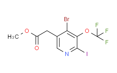 AM22529 | 1806219-99-7 | Methyl 4-bromo-2-iodo-3-(trifluoromethoxy)pyridine-5-acetate