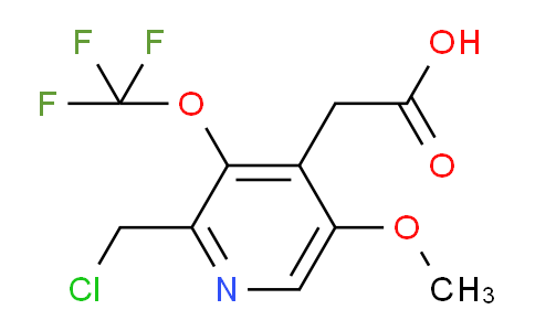 AM225290 | 1806257-42-0 | 2-(Chloromethyl)-5-methoxy-3-(trifluoromethoxy)pyridine-4-acetic acid
